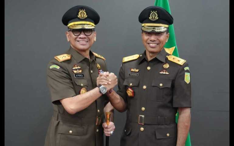 Jaksa Agung Lantik Kajati Ponco Hartanto, ST Burhanuddin :  Pastikan Penegakan Hukum Humanis, Nilai Keadilan, Kepastian Hukum dan Meningkatkan Kepercayaan Publik