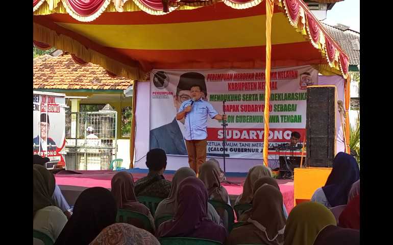 Perempuan Merdeka dan Nelayan Kabupaten Kendal Mendukung dan Siap Mensukseskan Mas Dar Sebagai Calon Gubernur Jateng