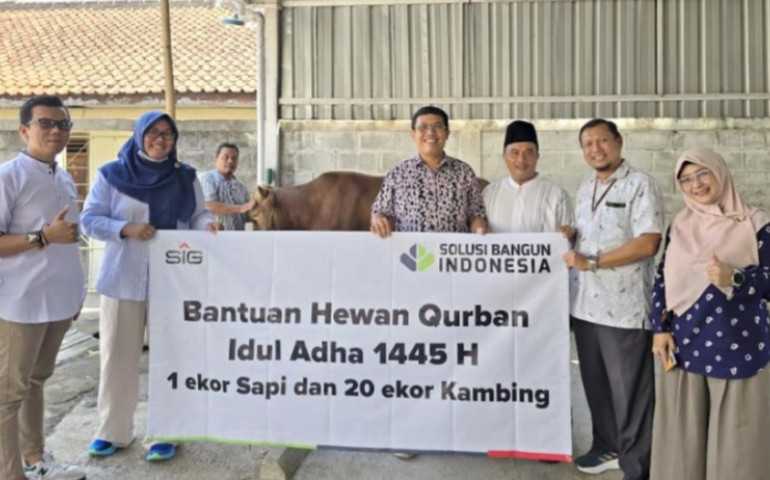 SIG Rayakan Idul Adha 2024 dengan Berbagi 331 Hewan Kurban untuk 23 Provinsi di Indonesia