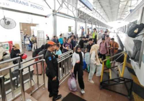 Daop 4 Semarang Layani 225 Ribu Penumpang KA Selama Libur Raya Idul Adha