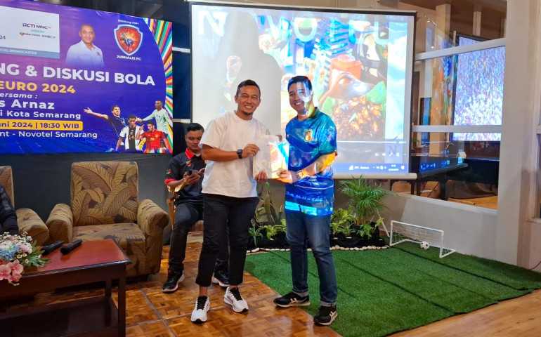 Serunya Nobar Euro 2024 di Novotel Semarang, Arnaz Sebut Sepakbola sebagai Simbol Pemersatu Bangsa