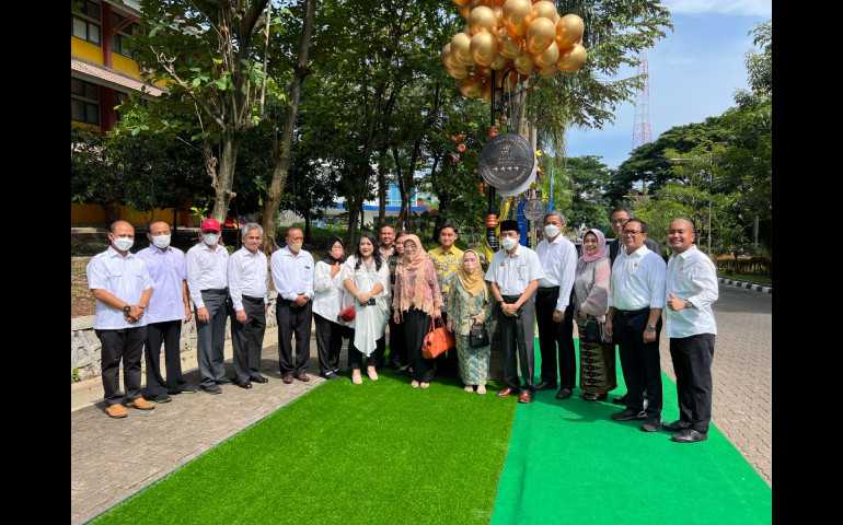 Rektor UNDIP Resmikan Pilar Cendekia