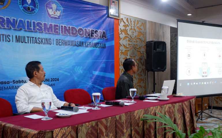 SJI di Semarang, Ketua PWI Jateng Tekankan Disiplin Verifikasi dalam Pengembangan Berita