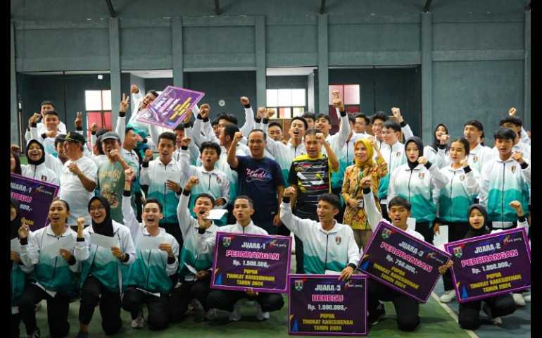 Bank Jateng dan Pemkot Magelang Berikan Bonus dan Edukasi Keuangan Bagi Atlet Peraih Medali POPDA Eks Karesidenan Kedu 2024