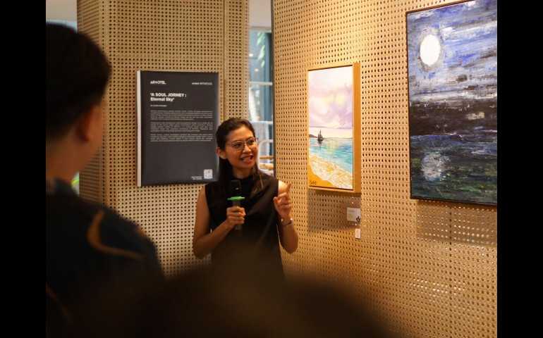 ARTOTEL Yogyakarta Persembahkan Pameran Seni A Soul Journey : Eternal Sky, bersama Cythia Atmadjaja