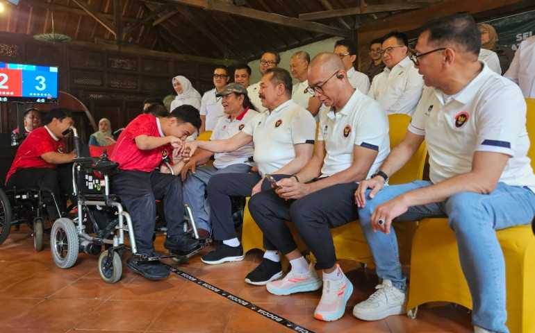 Jaksa Agung, Jamintel, Kajati Jateng Suntik Semangat Atlit NPC di  Solo, Bidik Pestasi di Paralimpics Paris 2024