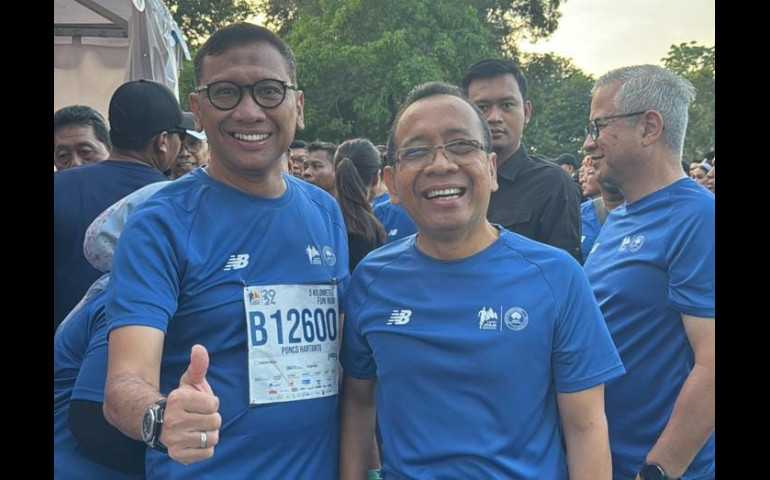Bukan Sekedar Lari, Kajati Jateng Ponco Hartanto Dorong Semangat di Mandiri Jogja Marathon 2024