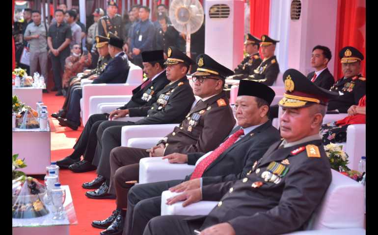 HUT ke-78 Bhayangkara, Kajati  Ponco Puji Peran Polri dalam Menjaga Keamanan di Jawa Tengah
