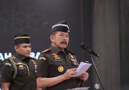 Jaksa Agung Peringati HUT ke 78 Bhayangkara dengan Harapan Sinergi Penegakan Hukum