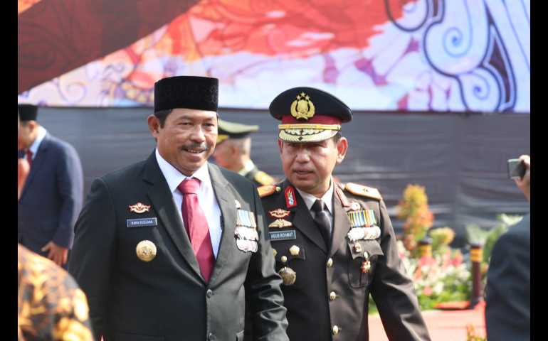 HUT ke-78 Bhayangkara, Nana Apresiasi Kerjasama Polda dan Pemprov Jateng Dukung Sukses Pemilu 2024