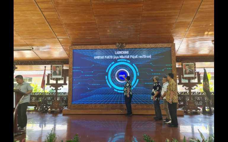 Bank Jateng Dukung Program AmByar Pak To untuk Tingkatkan Kesadaran Pajak Restoran di Blora