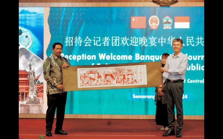 Kerja Sama Sister Province Fujian Tiongkok Terjalin 21 Tahun, Nana Sudjana Terima Kunjungan Delegasi Jurnalis