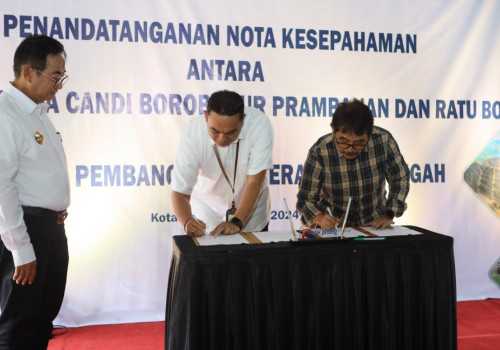 Bank Jateng-TWC Kerja Sama Majukan UMKM Kampung Seni Borobudur