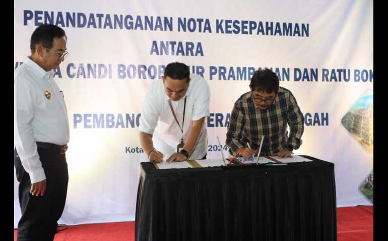 Bank Jateng-TWC Kerja Sama Majukan UMKM Kampung Seni Borobudur