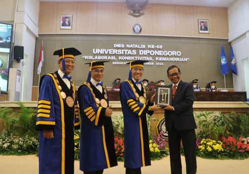 Menko Polhukam RI Hadiri Dies Natalis Ke-65 Undip