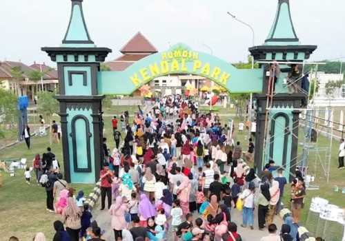 Trobosan Baru, Rumah Dinas Bupati Kendal Disulap Jadi Wisata Kendal Park ; Tempat Bermain Seru dan Edukatif