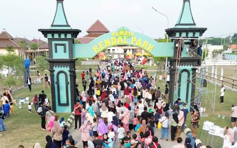Trobosan Baru, Rumah Dinas Bupati Kendal Disulap Jadi Wisata Kendal Park ; Tempat Bermain Seru dan Edukatif