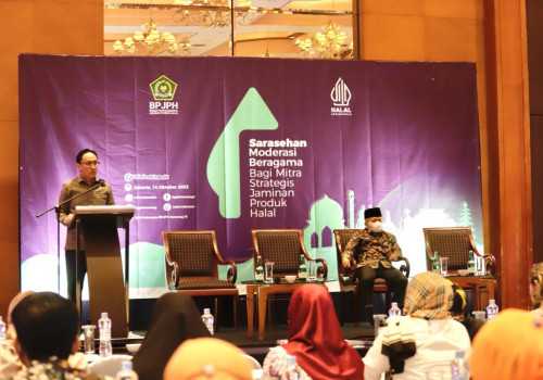 Bangkitkan Industri Halal, Wamenag: Butuh Pemahaman Keagamaan Moderat