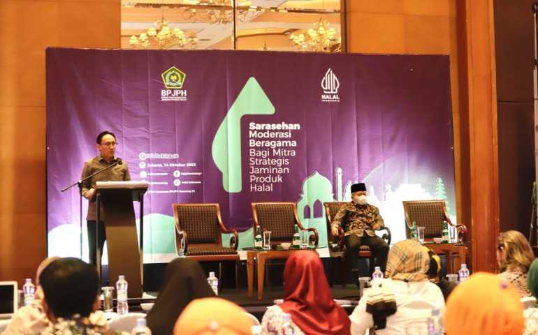 Bangkitkan Industri Halal, Wamenag: Butuh Pemahaman Keagamaan Moderat
