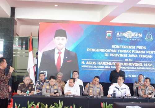 Kejati Jateng Apresiasi Langkah Menteri AHY Ungkap Kasus Besar Mafia Tanah di Jawa Tengah