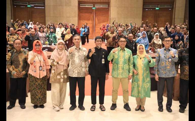 Sambut Pisah Kepala BPS Jateng, Sekda Sumarno Dorong Peningkatan Kerja Sama dengan Pemprov
