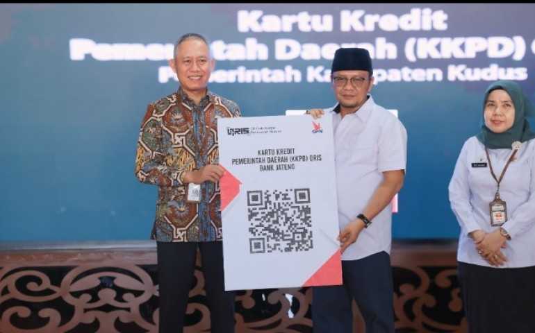 Bank Jateng Bersinergi dengan Pemkab Kudus Terapkan KKPD QRIS