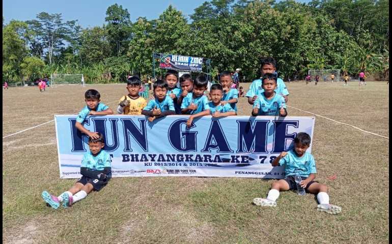 Turnamen SSB Usia Dini Meriahkan HUT Bhayangkara ke-78 di Kendal