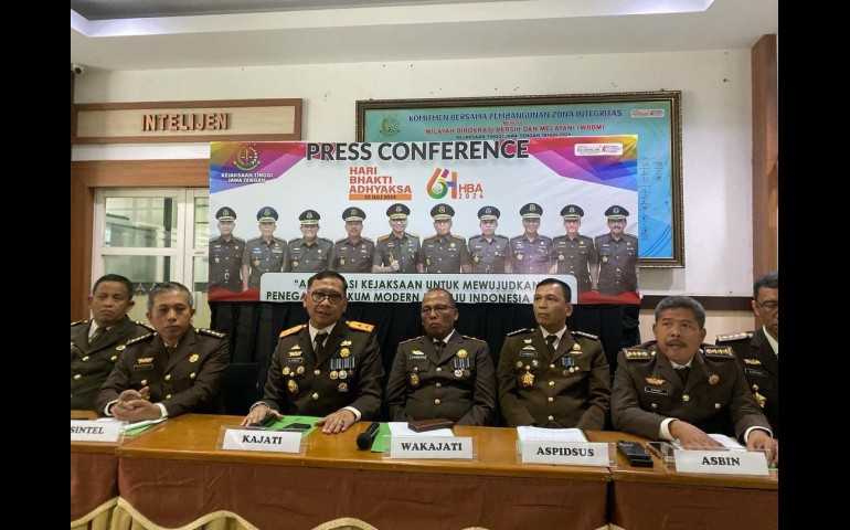 Kajati Jateng Ponco Hartanto Sampaikan Capaian Kinerja Jajaran di Hari Bhakti Adhyaksa ke-64