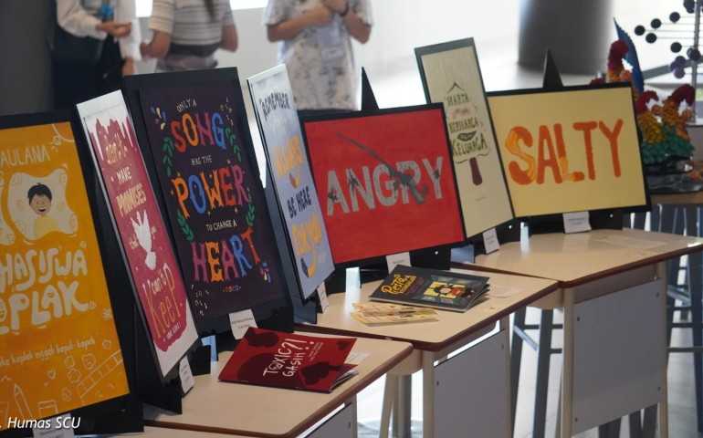 Gandeng Psikologi SCU, DKV SCU Soroti Isu Kesehatan Mental dalam Pameran Aksarasa