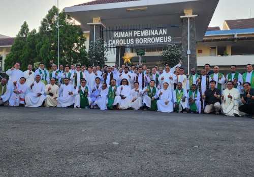 Lebih dari 56 Imam Diosesan atau Romo Projo Ikuti On Going Formation Nasional