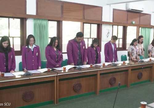 Dukung Perlindungan Mahasiswa, Rektor Dr. Ferdinandus Hindiarto Resmikan Satgas PPKS SCU