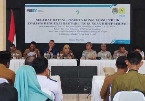 Jalankan Proyek Berwawasan Lingkungan, PLN UIP JBT Gelar Konsultasi Publik untuk Proyek SUTET dan GITET 500 kV Kesugihan