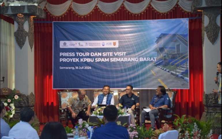 Layani 70.000 Sambungan Rumah Tangga, SPAM Semarang Barat Jadi Contoh Sukses Skema KPBU