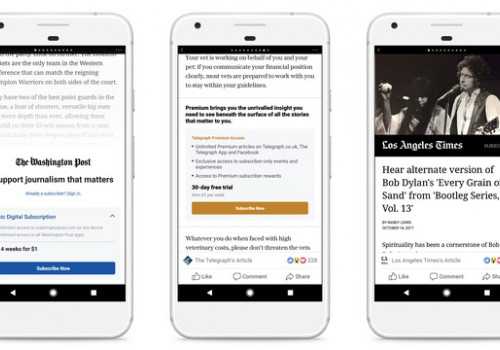 "Instant Article" di Facebook Diberhentikan, Tidak Fokus Lagi ke Berita