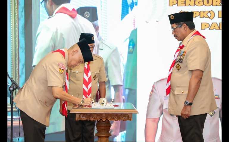 Majukan Gerakan Pramuka di Jateng, Sekjen Kwarnas Apresiasi Pj Gubernur Jateng Nana Sudjana