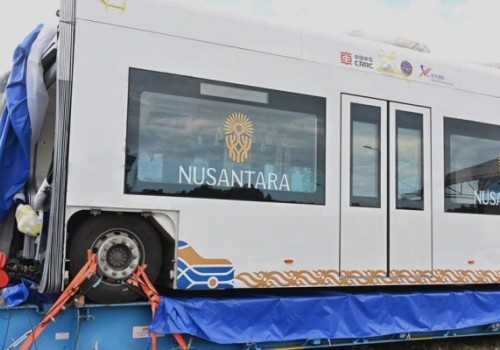 Eksperimen Transportasi Masa Depan, Kereta Tanpa Rel IKN Siap Uji Coba oleh Presiden Jokowi