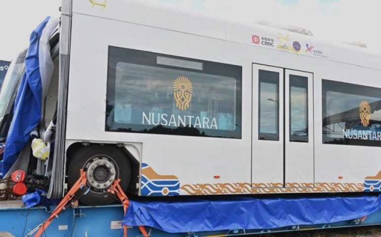 Eksperimen Transportasi Masa Depan, Kereta Tanpa Rel IKN Siap Uji Coba oleh Presiden Jokowi
