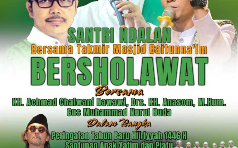 Masyarakat Semarang Selatan Bersiap! Pengajian Akbar Santri Ndalan Bersholawat Minggu Ini