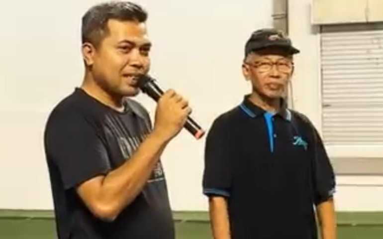 Gelar Latihan Bersama, Ini Cara Wakil Ketua DPRD Jateng Ferry Wawan Cahyono Dukung Semangat PWI Jateng Hadapi Porwanas XIV
