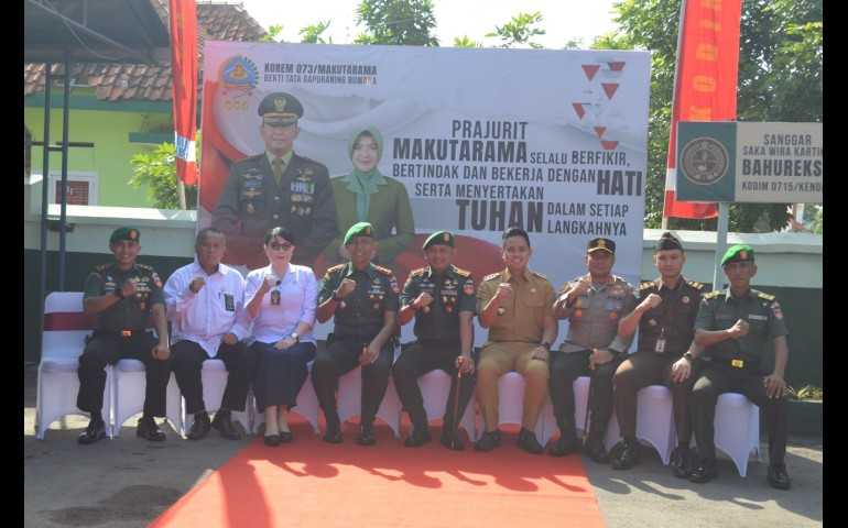 Danrem 073 Makutarama Kunjungi Kodim Kendal, Tekankan Netralitas TNI di Pilkada Serentak