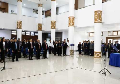 Lantik Pejabat Baru, Rektor UNDIP Prof Suharnomo Tekankan Fokus Jadi Manfaat Mahasiswa dan Masyarakat
