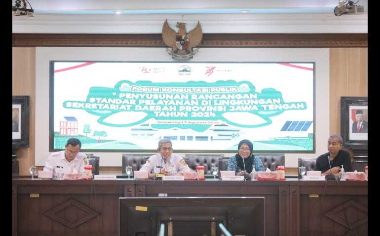 Sekda Jateng Sumarno Himbau ke Jajaran Pemerintah untuk Tak Bersikap Antikritik