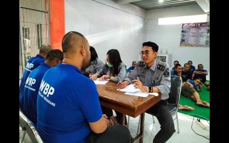 Peningkatan Layanan Kesehatan, Divpas Jateng Skrining Narapidana di Rutan Semarang