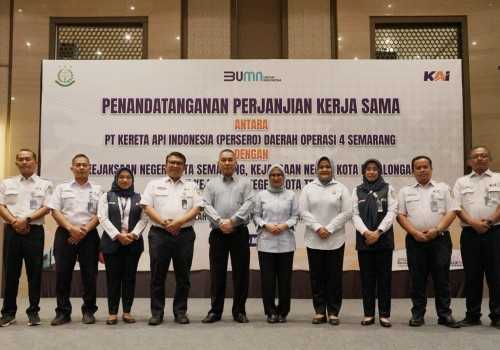 KAI Daop 4 Semarang Kompak dengan Kejaksaan Negeri Atasi Aset Bermasalah