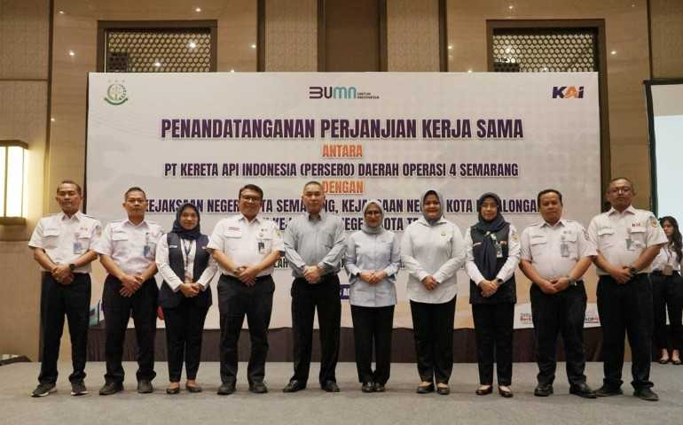 KAI Daop 4 Semarang Kompak dengan Kejaksaan Negeri Atasi Aset Bermasalah