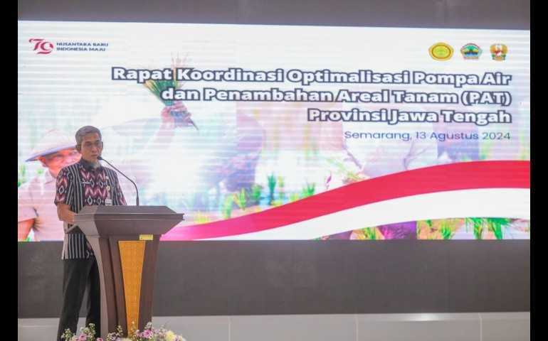 Kementerian Pertanian Alokasikan 4.348 Unit Pompa Air, Guna Genjot Produktivitas Padi