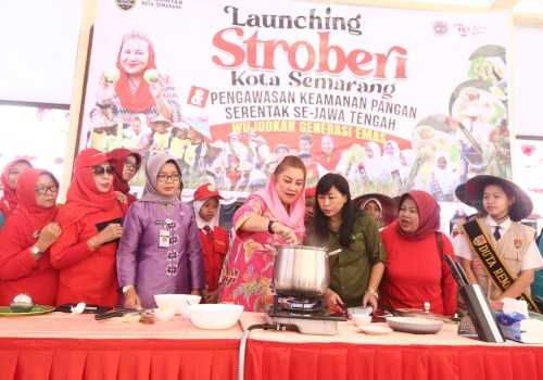 Uji Coba Implementasi Makan Siang Bergizi, Mbak Ita Luncurkan Program STROBERI