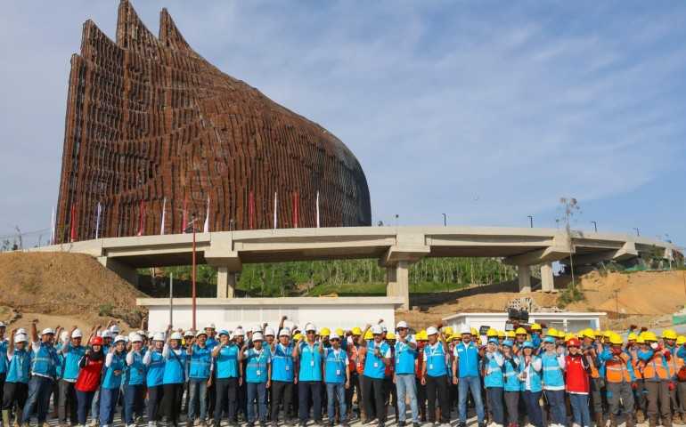 Gelar Apel Siaga, PLN All Out Sukseskan Upacara HUT RI-79 di IKN Sabtu Esok