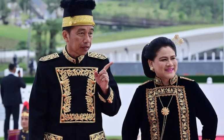 Pimpin Upacara HUT RI ke-79, Presiden Jokowi Minta Maaf dan Selanjutnya Titipkan Indonesia ke Prabowo Subianto