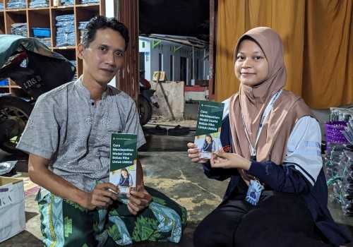 Mahasiswa KKN Undip Lakukan Pelatihan Cara Mendapatkan Modal Bebas Riba